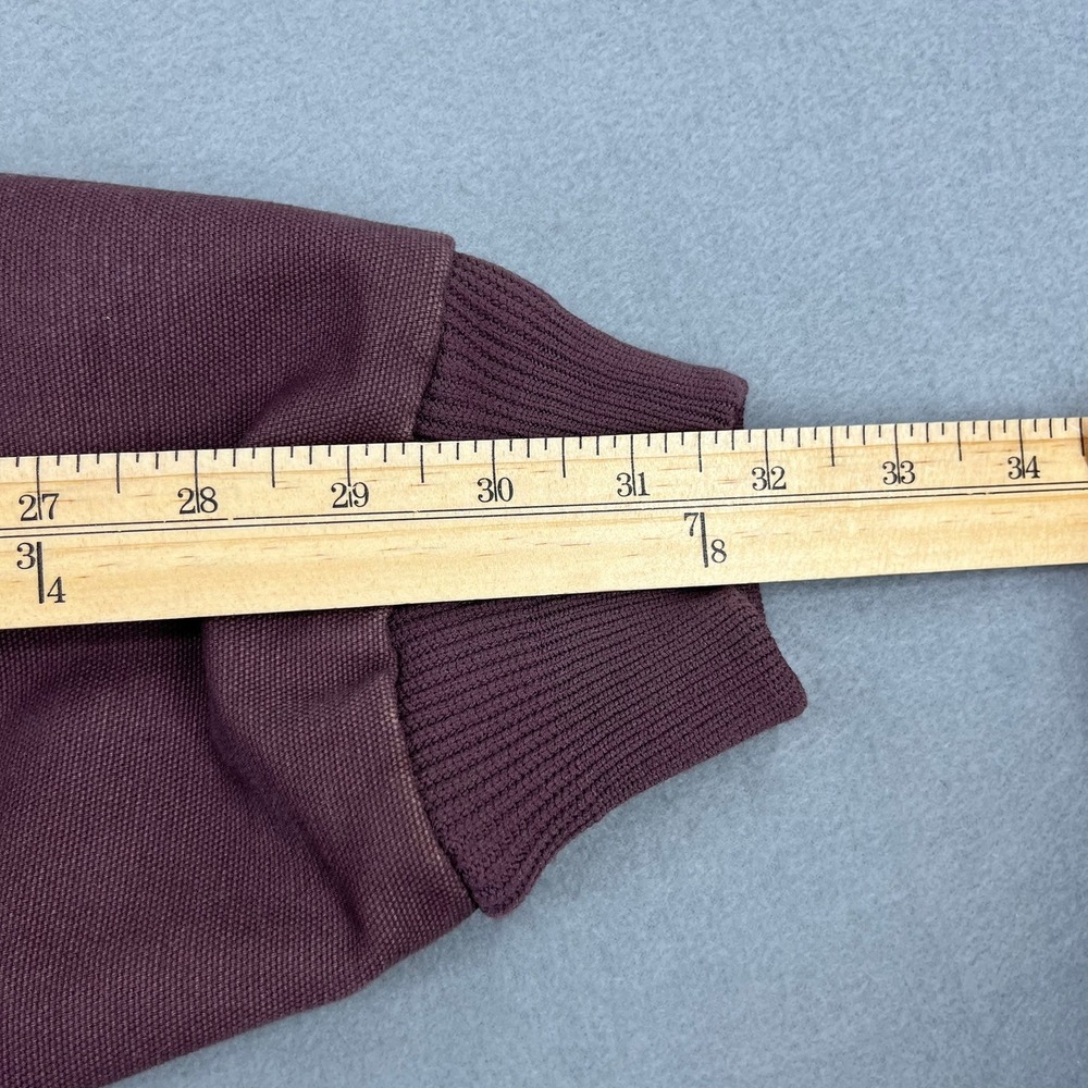 Carhartt WJ130 DPM Sandstone Hooded Jacket Plum Nationwide Womens XXL 20 - Picture 9 of 15